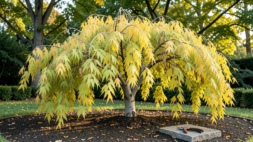 Cercidiphyllum Weeping Katsura Tree: Year-Round Fragrance and Graceful Canopy Growth