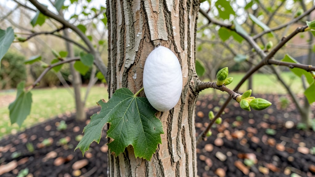 White Cocoon on Tree: Identify & Remove This Silent Tree Killer